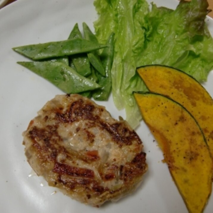 リメイク!きんぴらごぼう→ハンバーグ